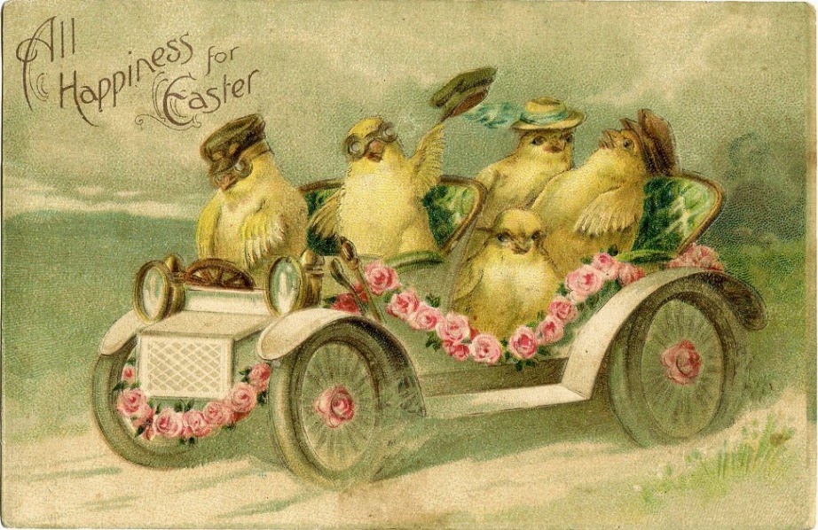 Húsvét régi képeslapokon2